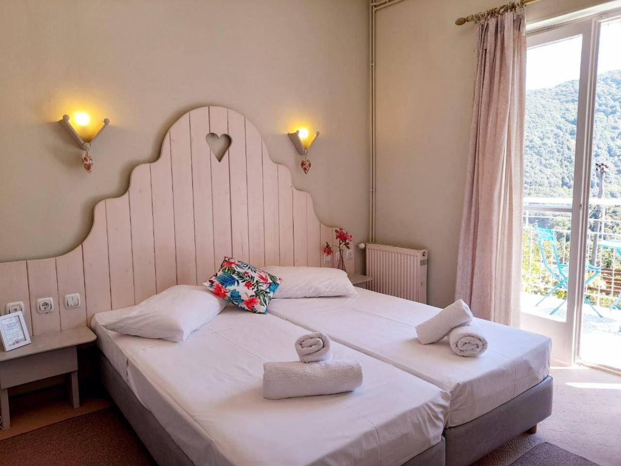 Odos Kentavron Hotel Tsagarada Bagian luar foto